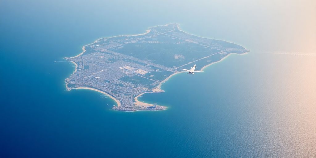Aéronefs survolant le littoral varois.