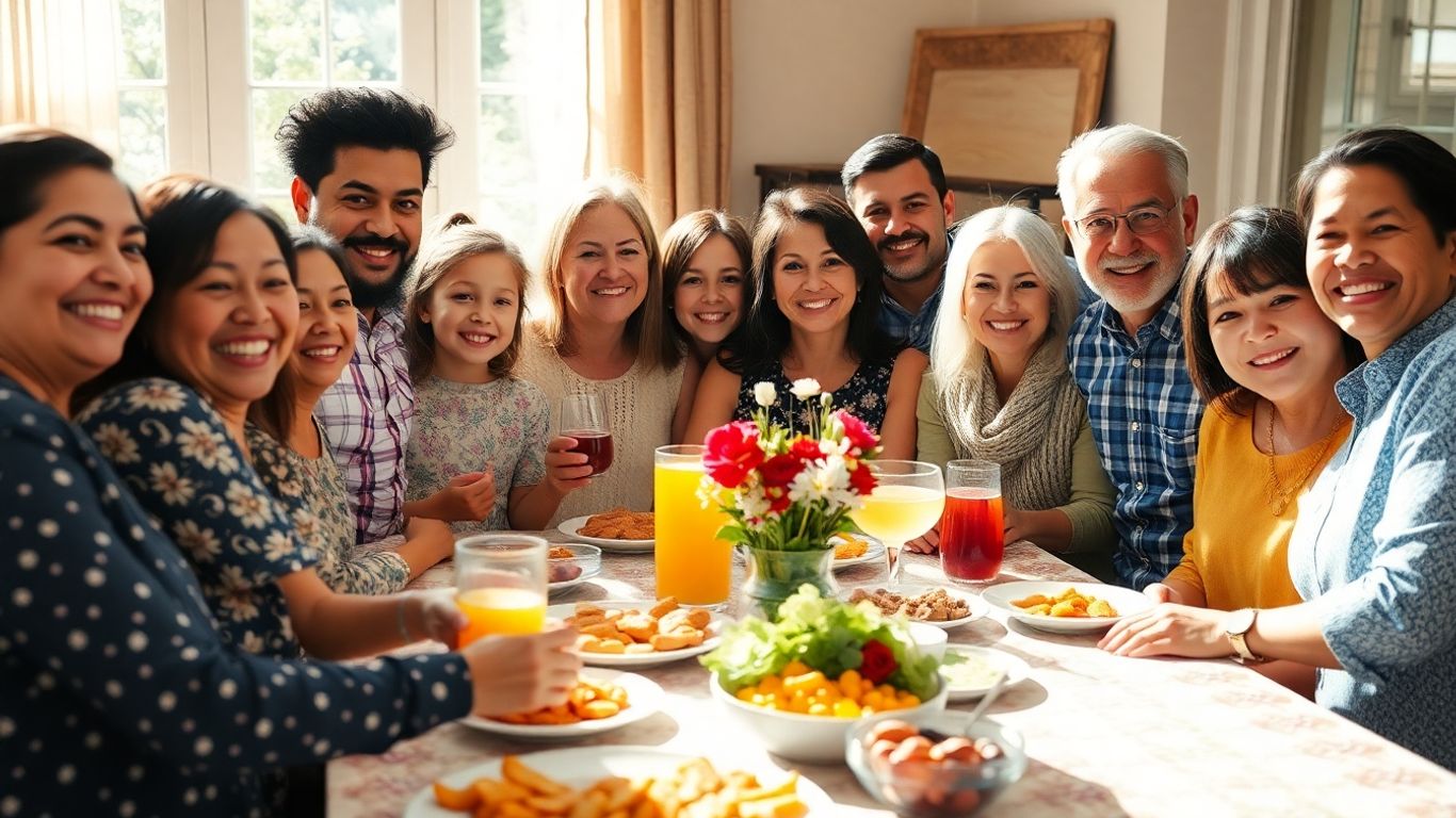 Family enjoying an inclusive party in Dallas.