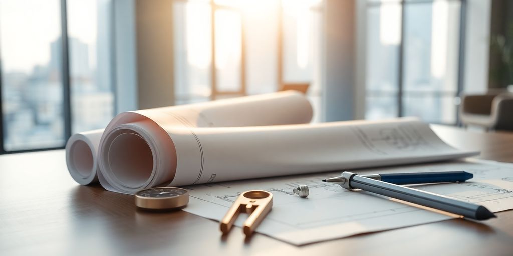 Architectural blueprints and tools