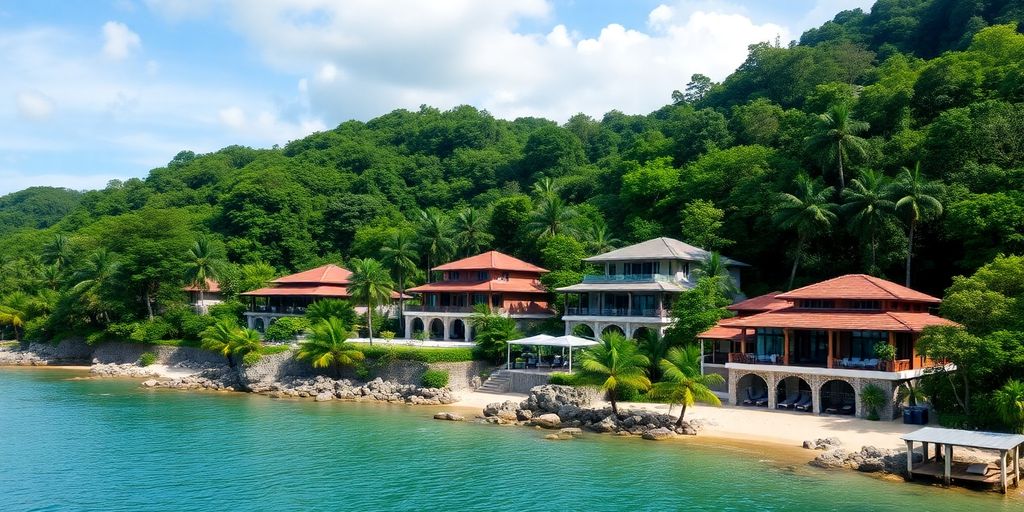Beautiful luxury villas by Bangtao Beach, Phuket.