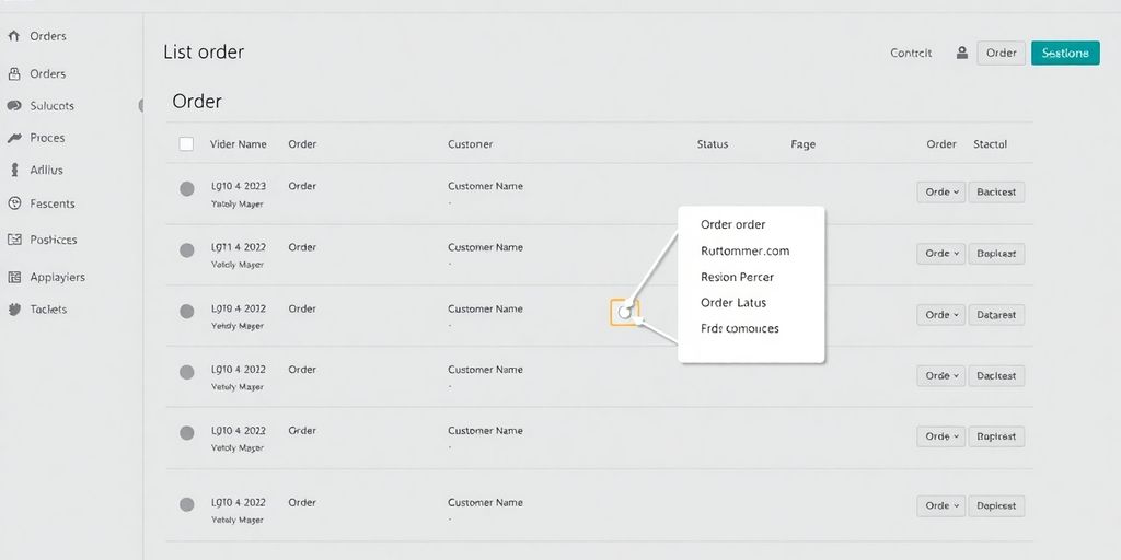 WooCommerce order details screen with order status.
