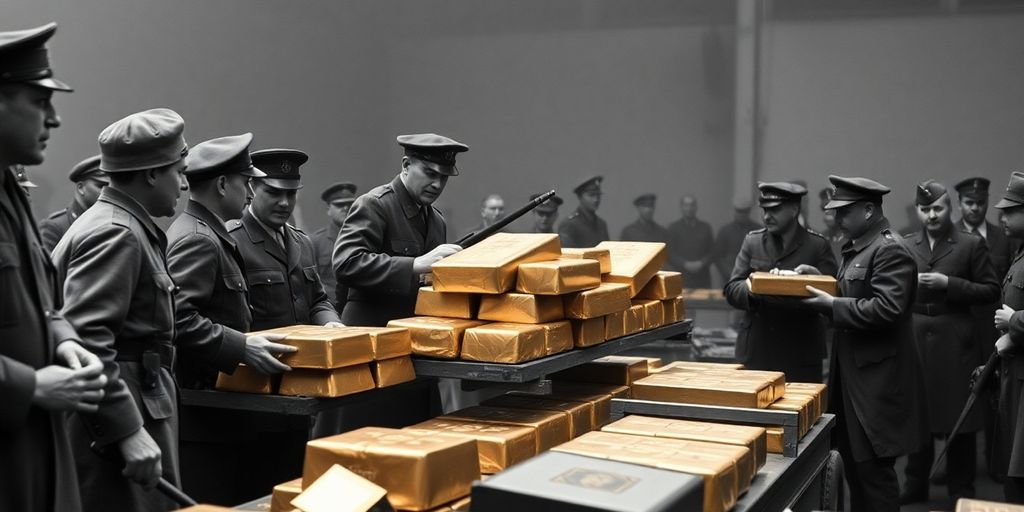 Transfert d'or pendant la guerre mondiale.