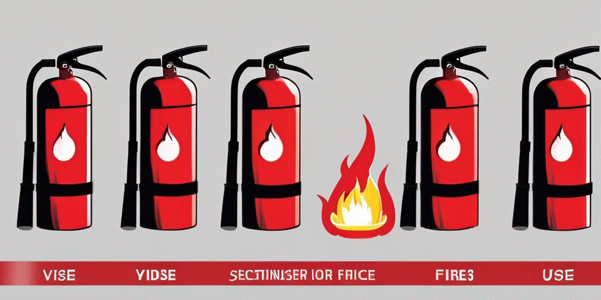 שימוש במטף כיבוי אש