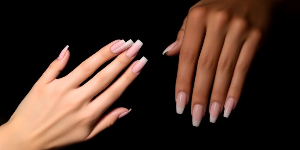 Unhas francesinhas elegantes inspiradas em celebridades.