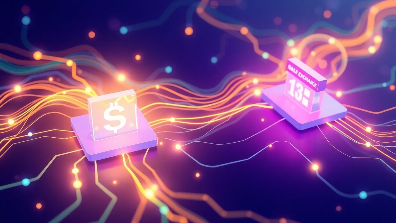 Solana blockchain network with trading bots.