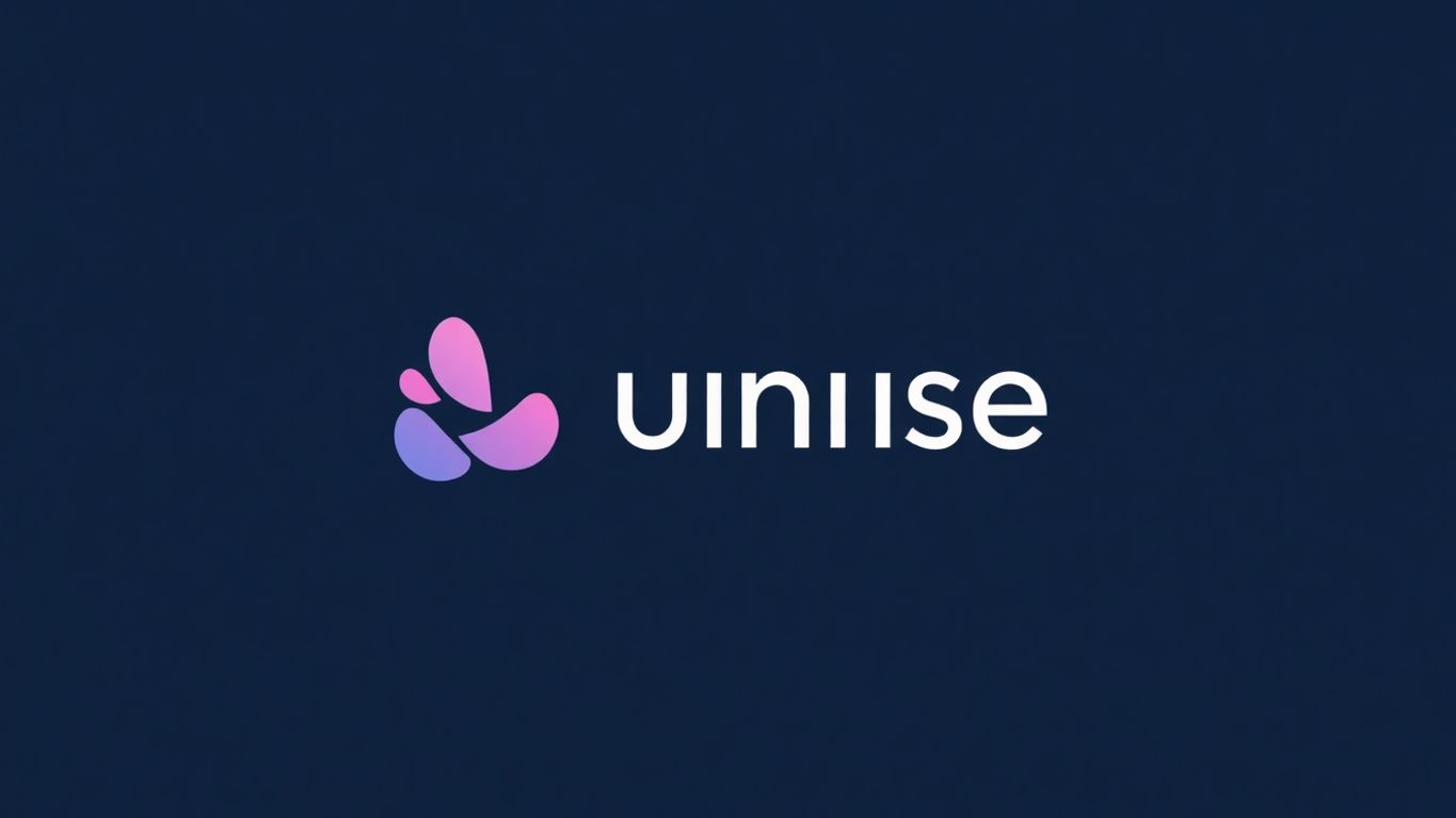 Moderne, stilren illustrasjon av en firmalogo.