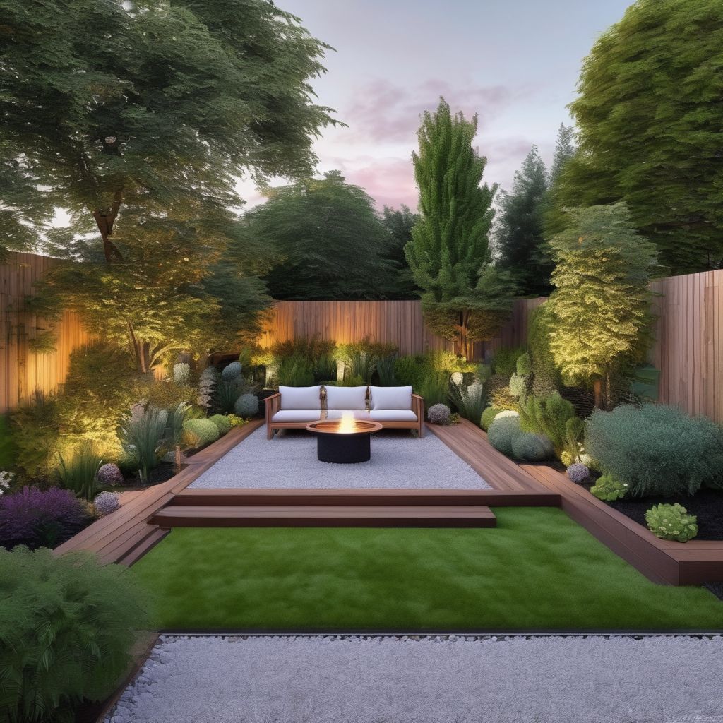 budget friendly garden landscaping design