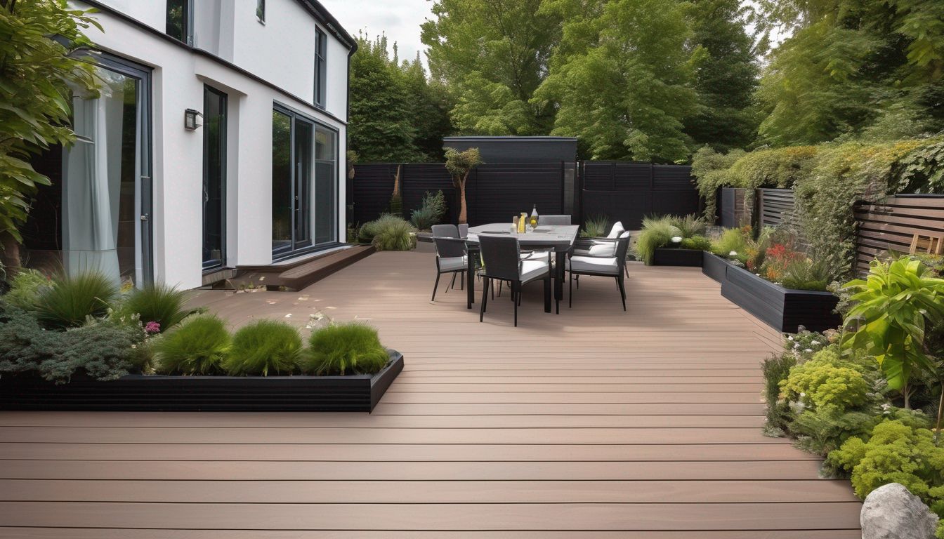 eco-friendly composite decking London
