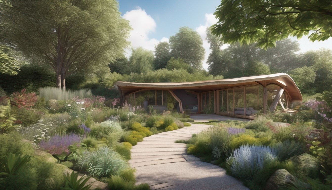 wildlife-friendly garden with natural shelters and habitats in the UK