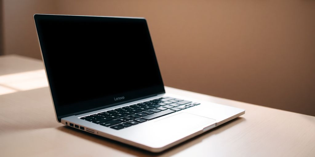 Lenovo IdeaPad 1 em um ambiente de estudo.