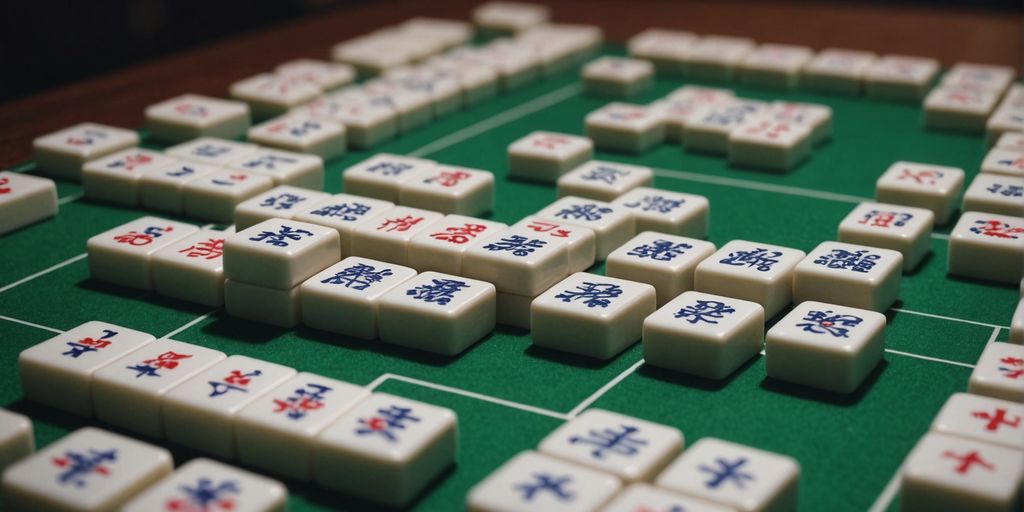 Mahjong 13 tiles in a winning layout