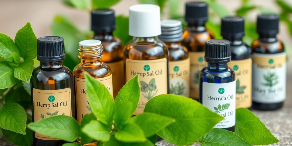 Herbal oils and leaves for pleurisy relief.