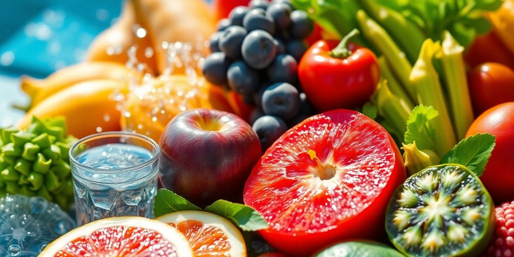Healthy foods for uric acid management.