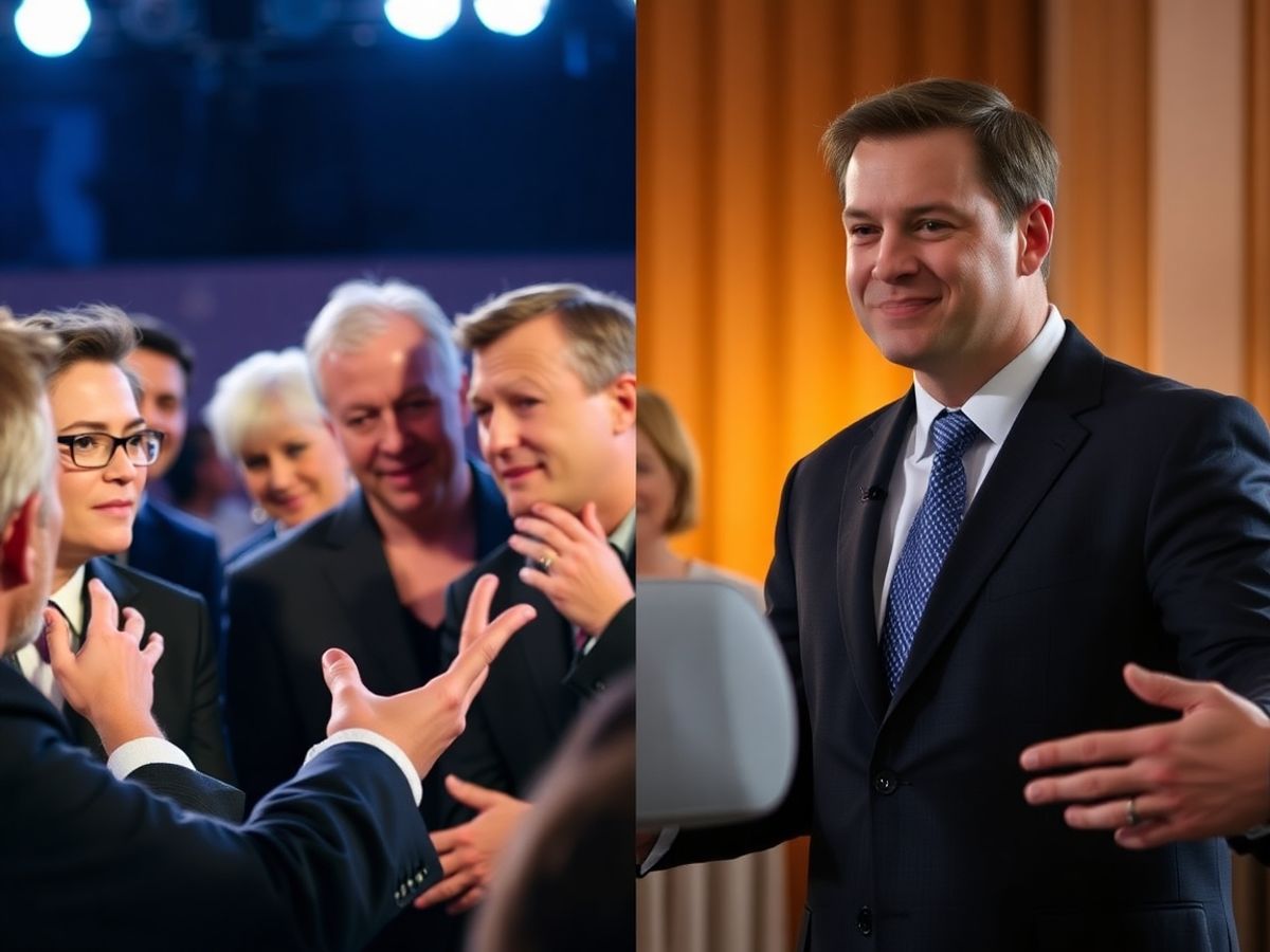 Vedete în mijlocul dezbaterilor, lideri cu empatie.