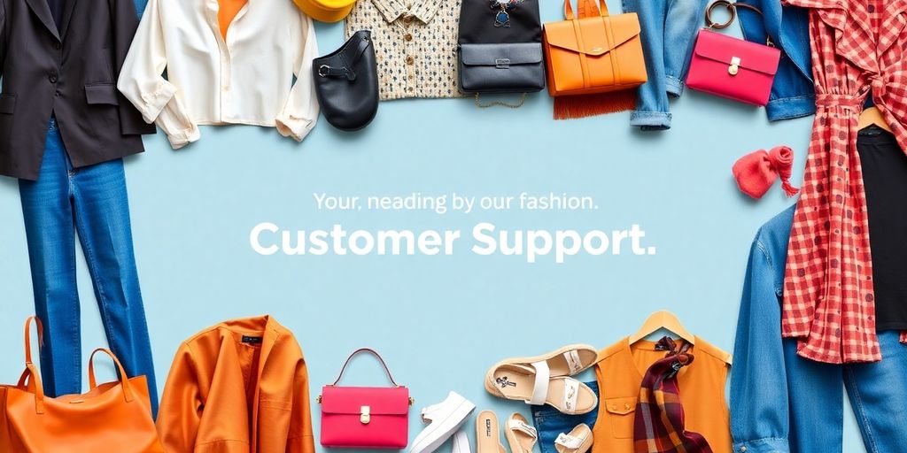 Fashion customer service contact information.