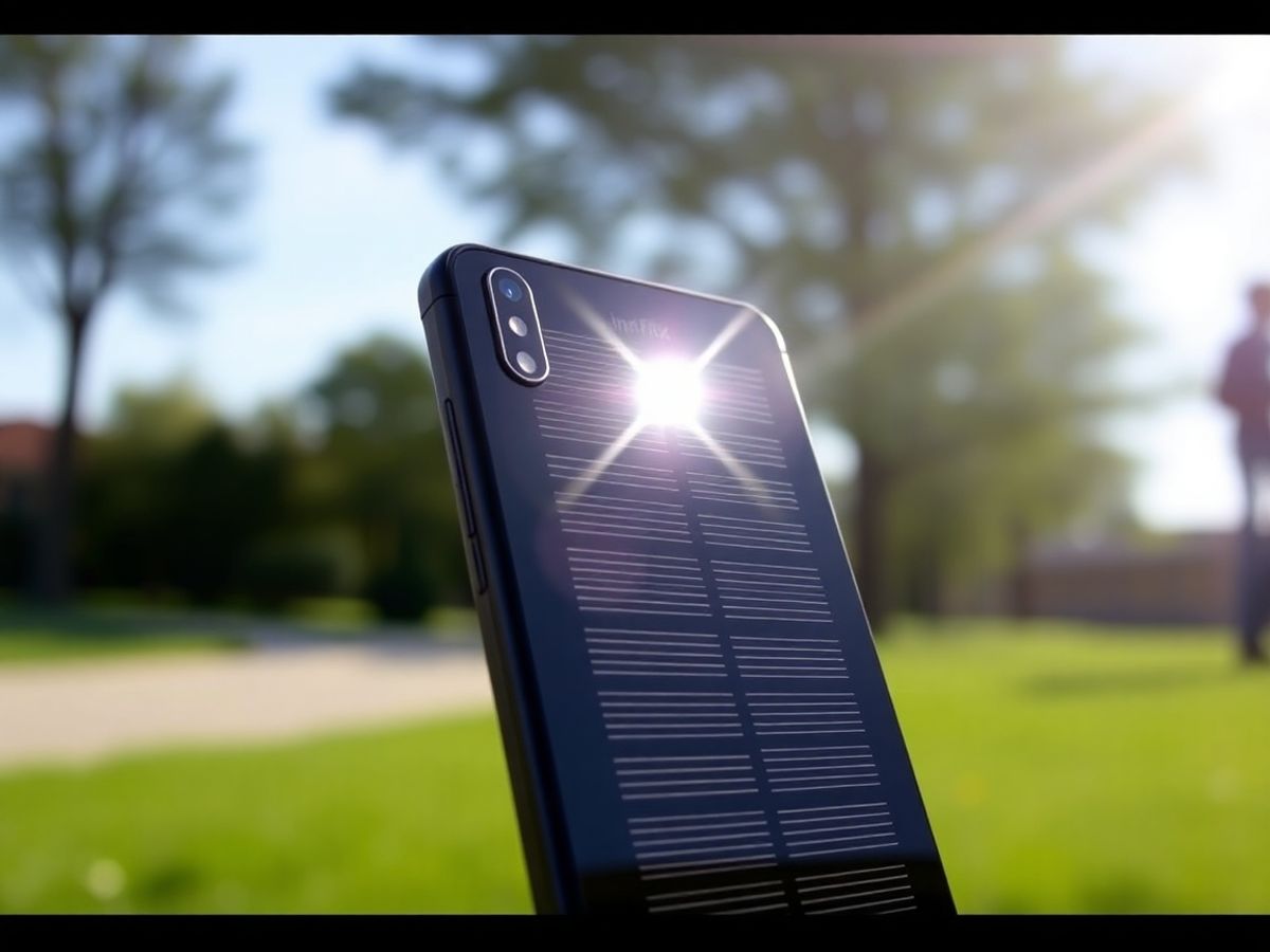 Infinix Spark Slim: carregamento solar integrado - InBrief