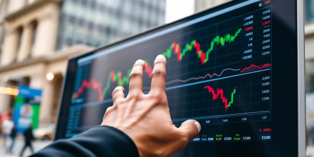 Forex trading platform interface, diverse global market.