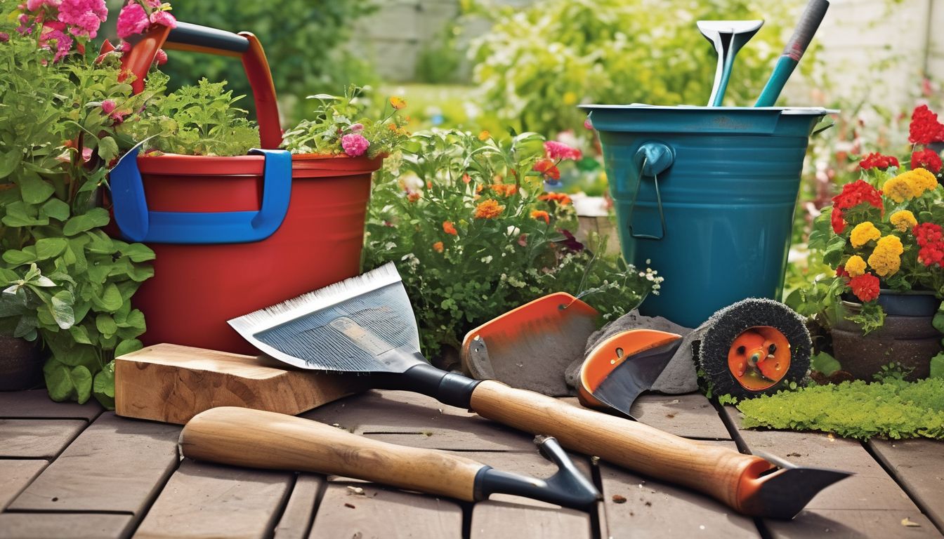 garden tools maintenance