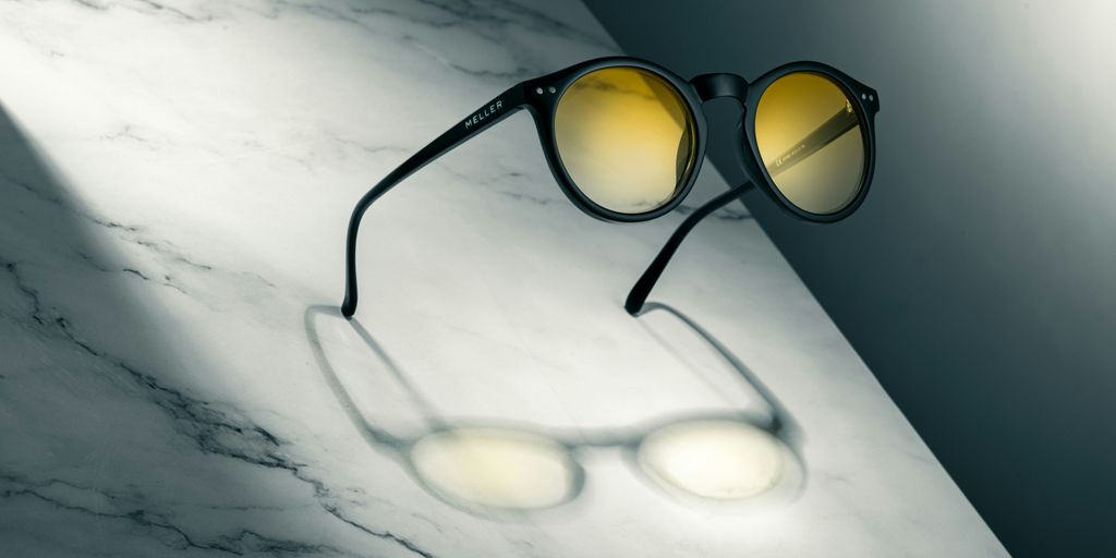 a pair of sunglasses on a table