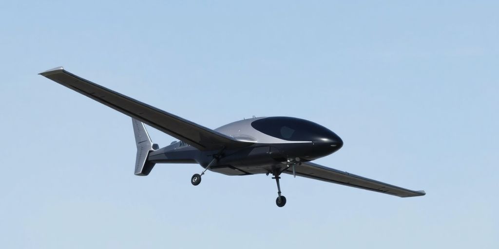 Archer Midnight eVTOL aircraft flying.