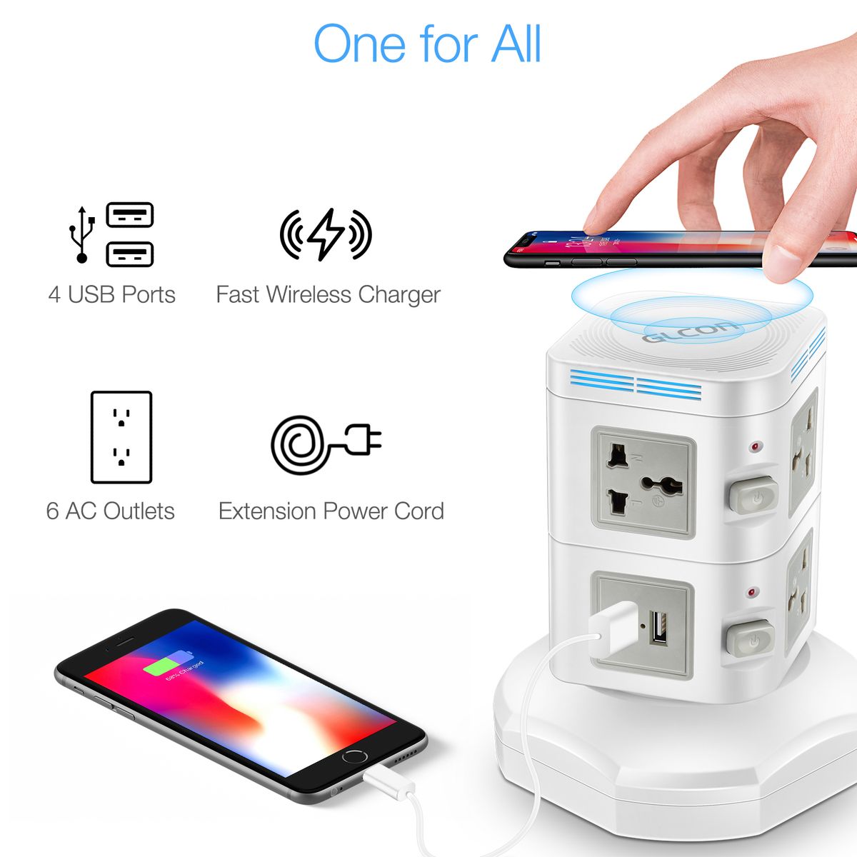 Elevate Your Space: Multifunctional Charging with a Minimalist Twist