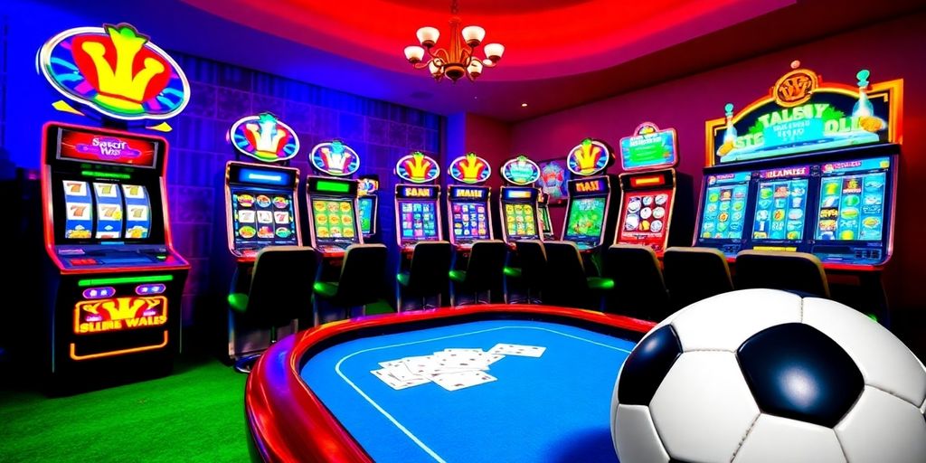 คาสิโนออนไลน์ สล็อต แทงบอล รวมทุกอย่างในภาพเดียว