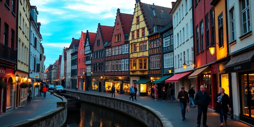 Maastrichtse binnenstad met historische gebouwen en Maas.