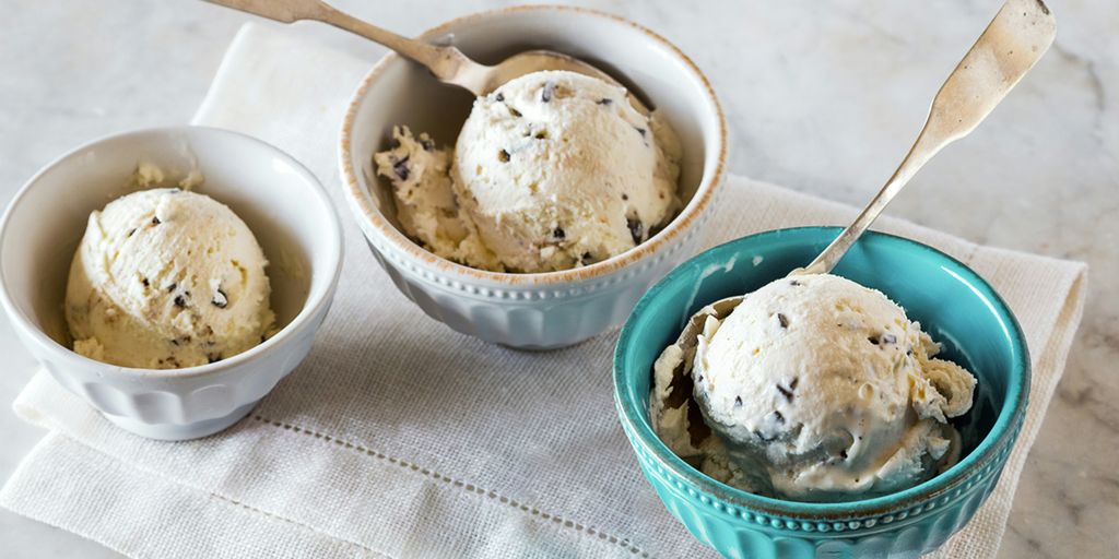 ice cream in white ceramic bowl