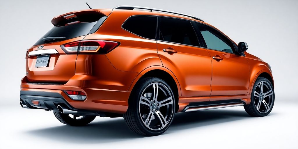 Ford Territory with upgraded wheels and performance parts.