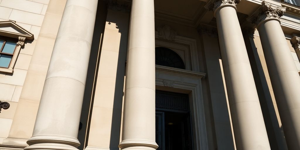 New York State Department Building entrance