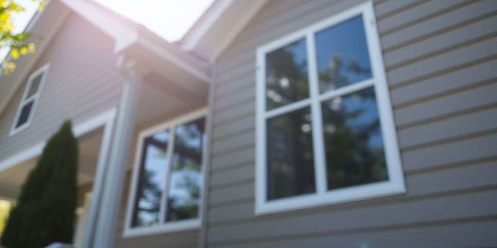 House siding texture and color detail