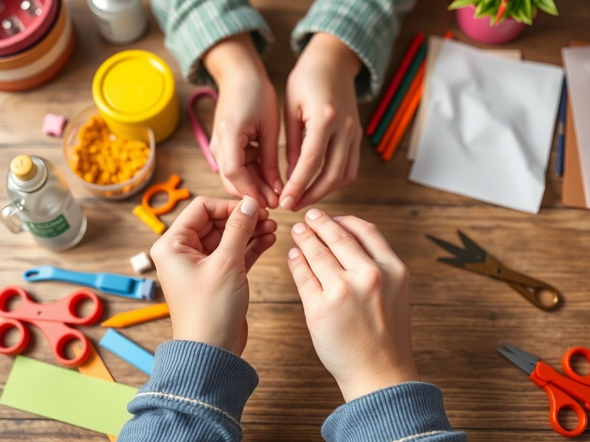 Răsfățare și creativitate în proiecte DIY.