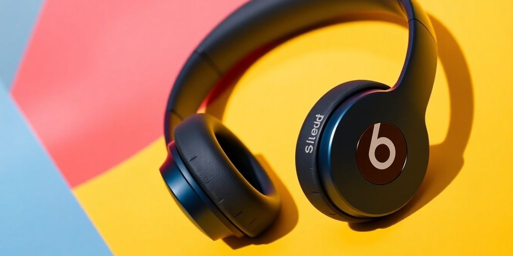 Beats Studio3 Kopfhörer in stilvollem Design.