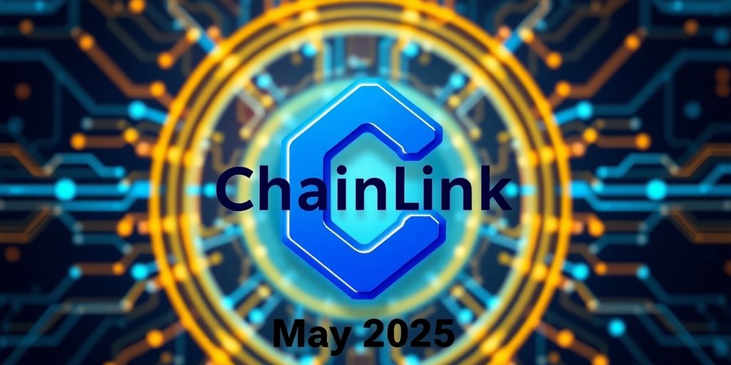 What Are the Best Crypto to Buy Right Now: Your Guide for May 2025 3 Close-up of Chainlink logo on a tech background.