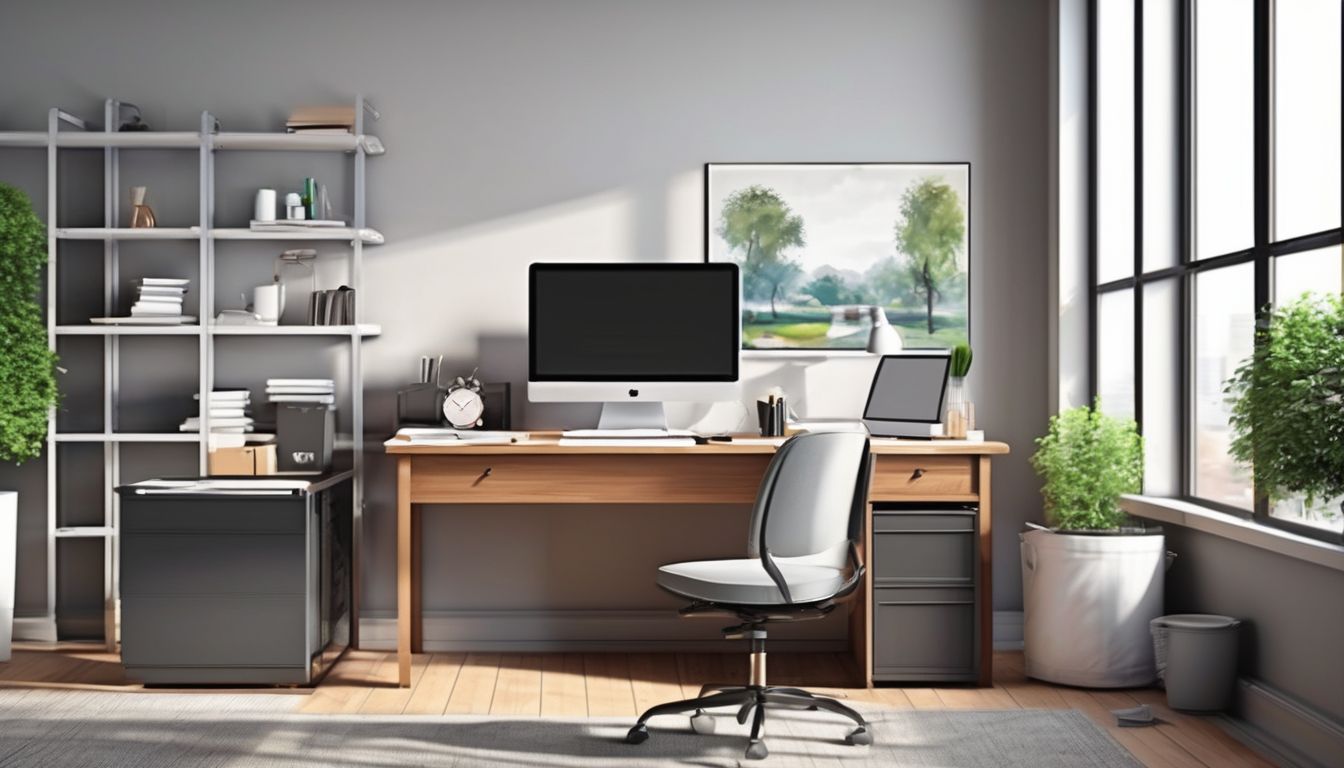 clean office desk