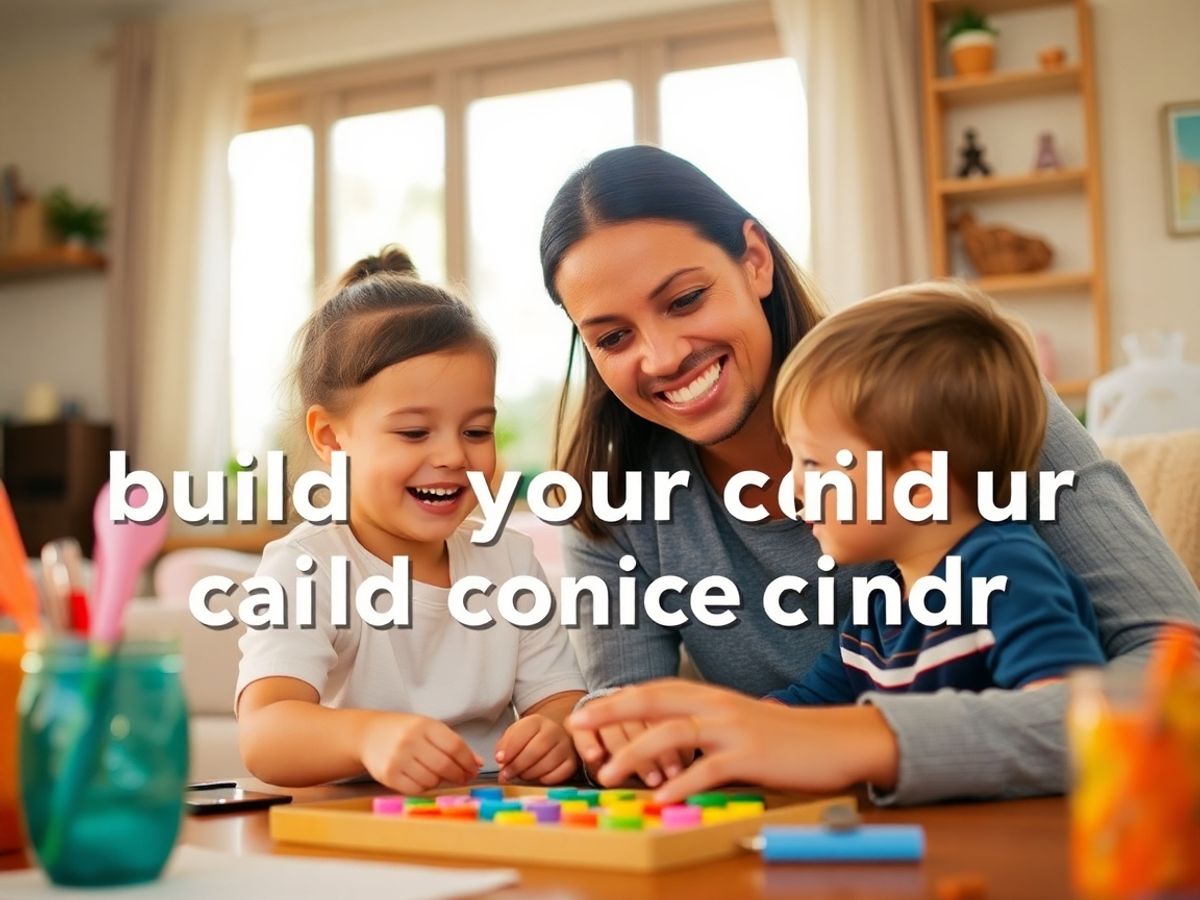 Părinte și copil jucându-se împreună, zâmbind.