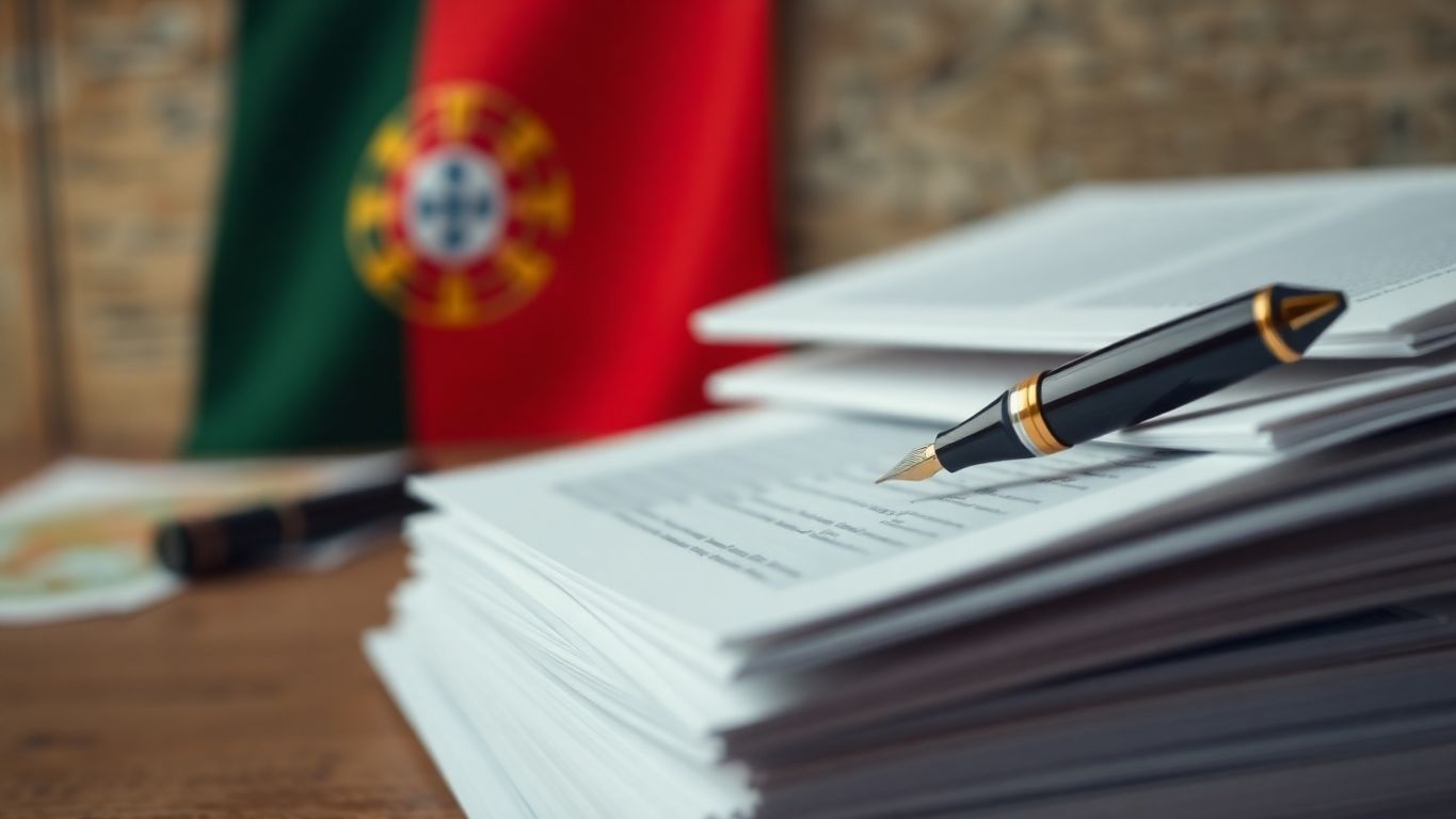 Documentos organizados para cidadania portuguesa