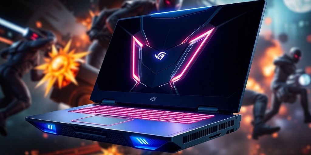 صورة لجهاز كمبيوتر محمول للألعاب من ALIENWARE