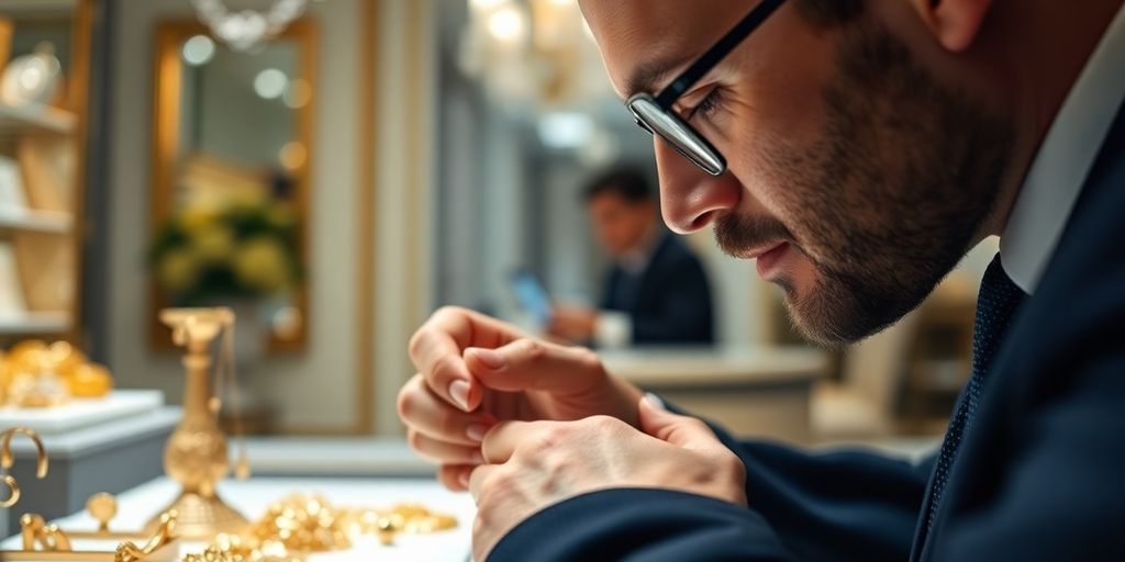 Expert en évaluation de bijoux en or à Paris.