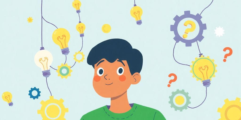 Student solving application-based problems.