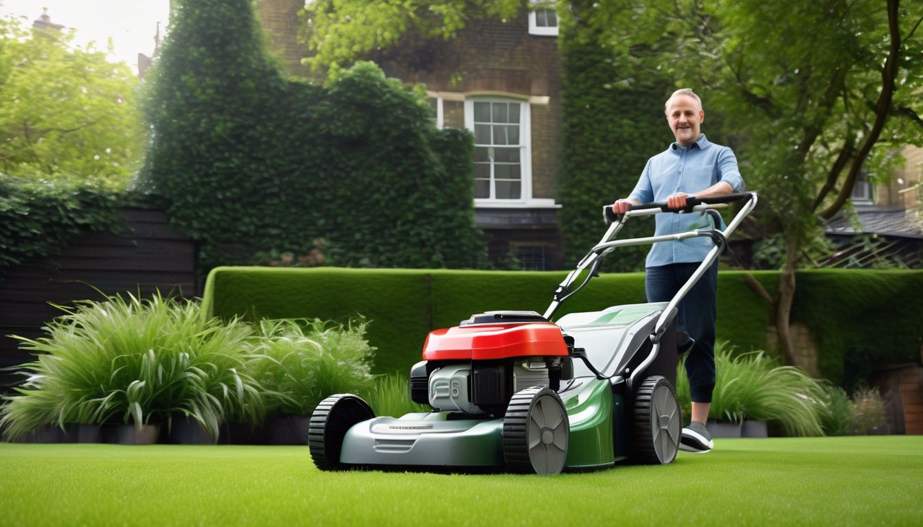 lawn mowing in London
