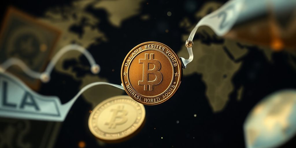 Dallas World Coin exchange rates visualized.