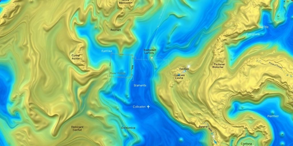 Cartographie d'espaces aériens réglementés et dangereux.