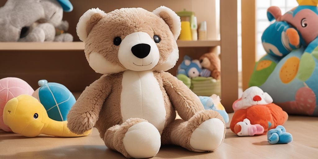 baby soft toys clean and maintain