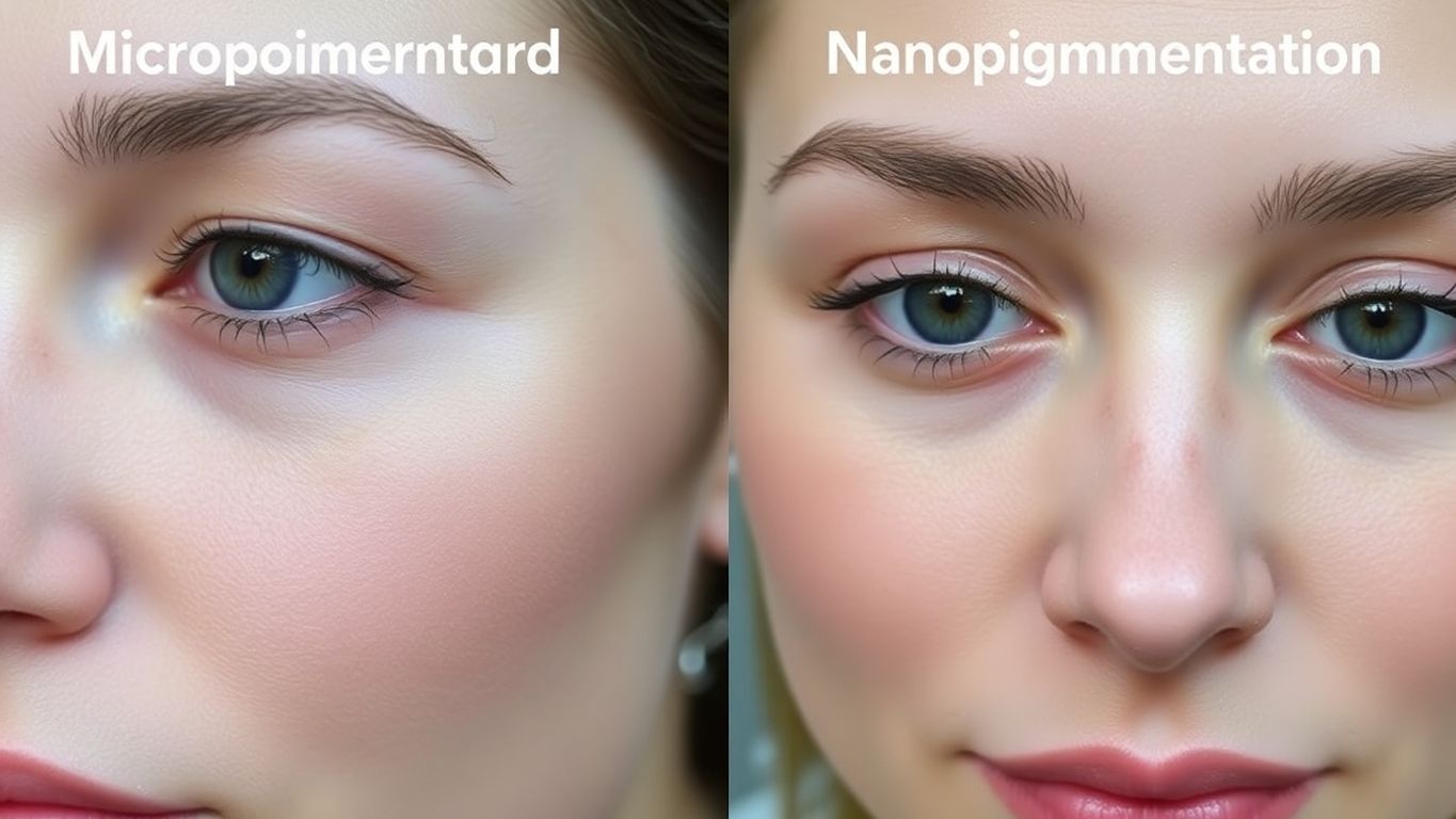 Micropigmentação e nanopigmentação
