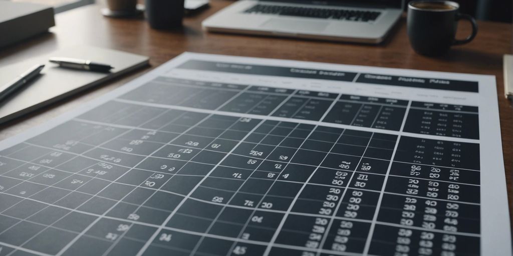 Charts and graphs for business plan and client acquisition