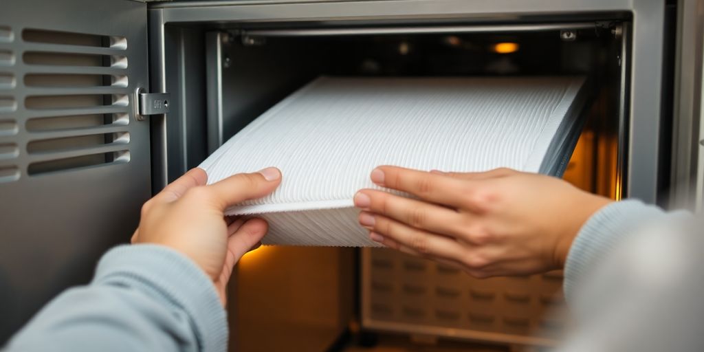 Clean furnace air filter.