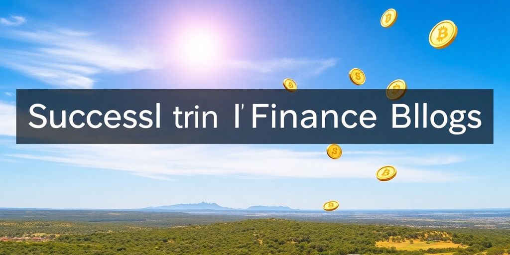Australian finance blog growth concept