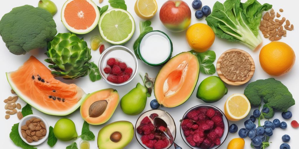 healthy foods and hydration for thyroid support