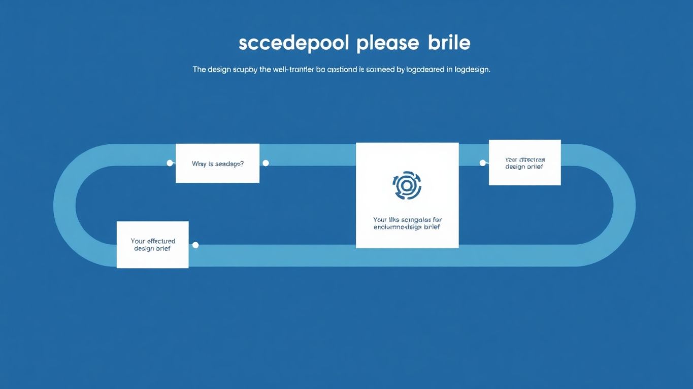 Illustrasjon av en effektiv designprosess med myke farger.